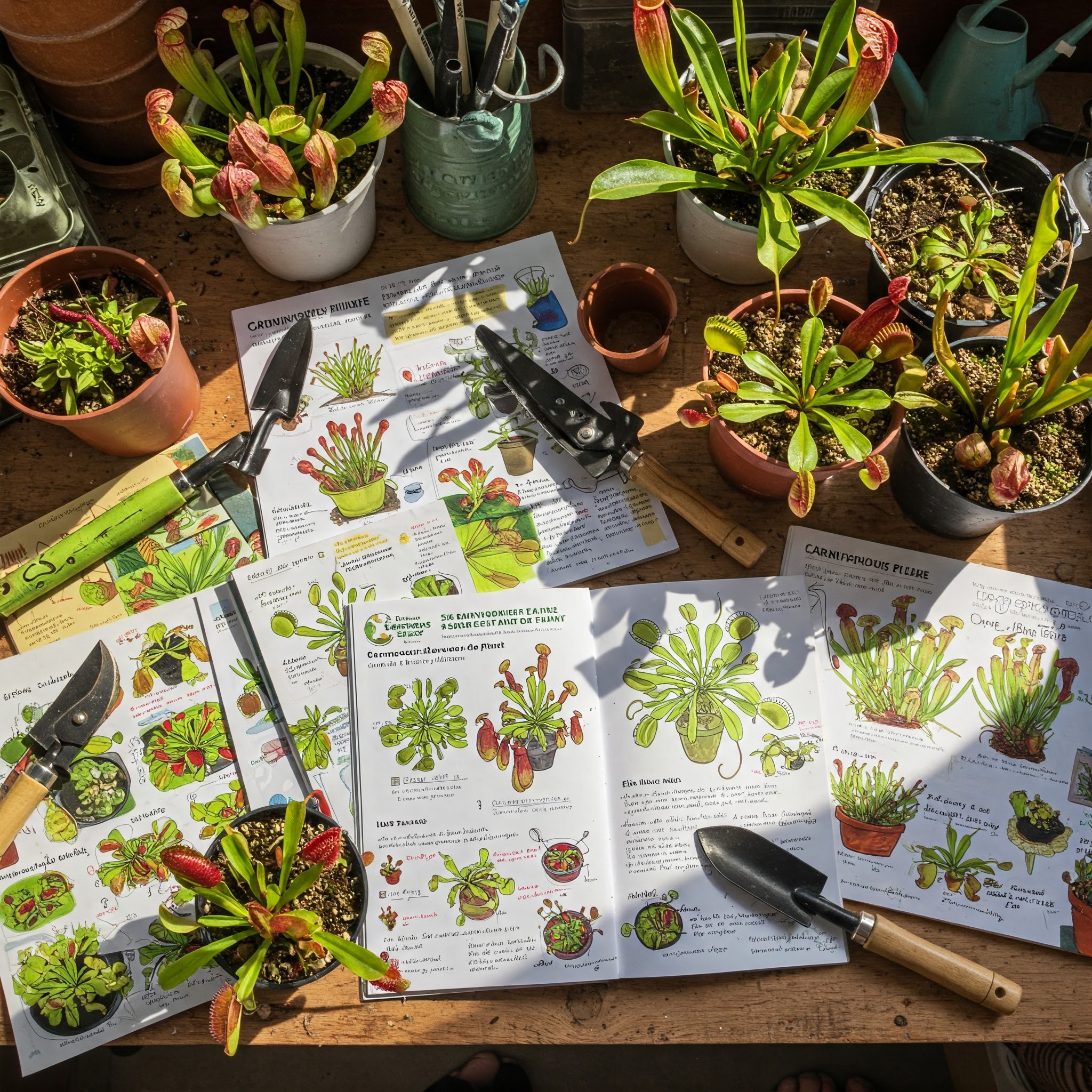 Conseils personnalisés pour la culture des plantes carnivores - Les Gloutonnes